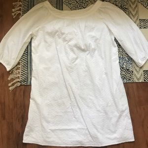 Diane Von Furstenberg White Mini Dress